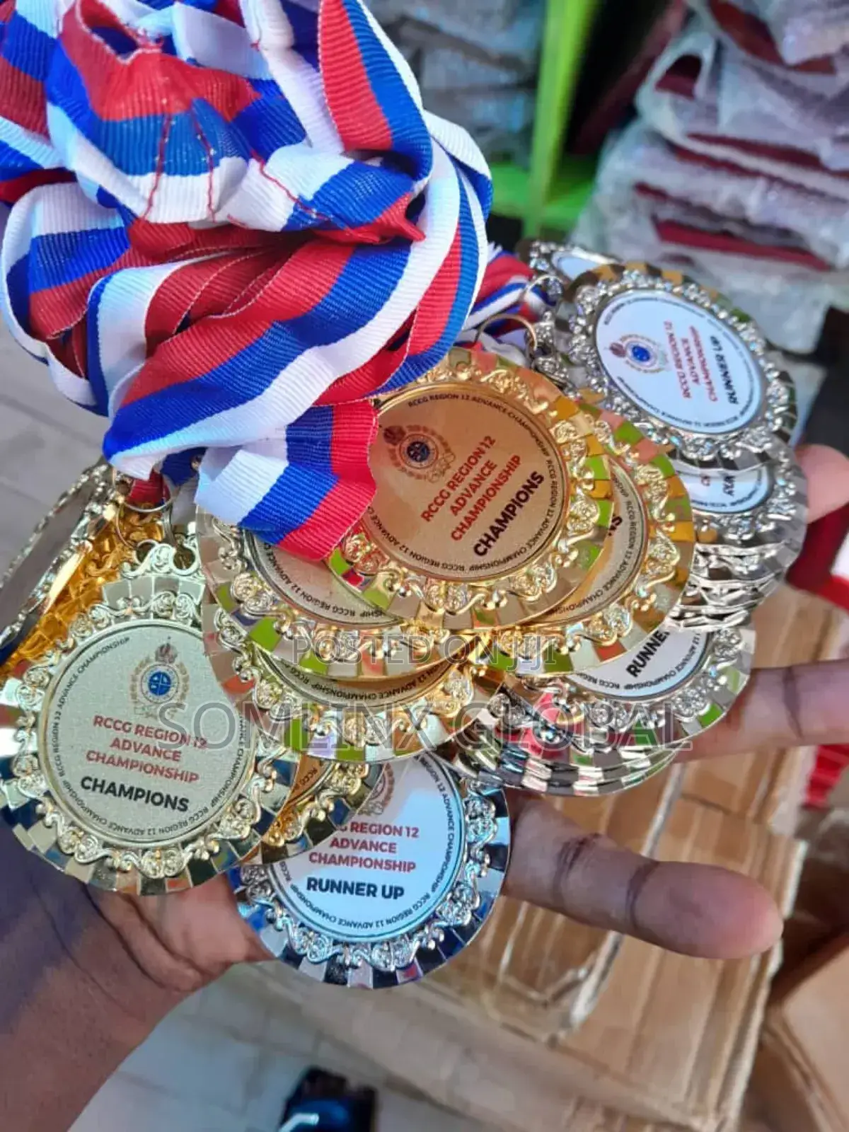 Medals Gold Silver Bronze S
