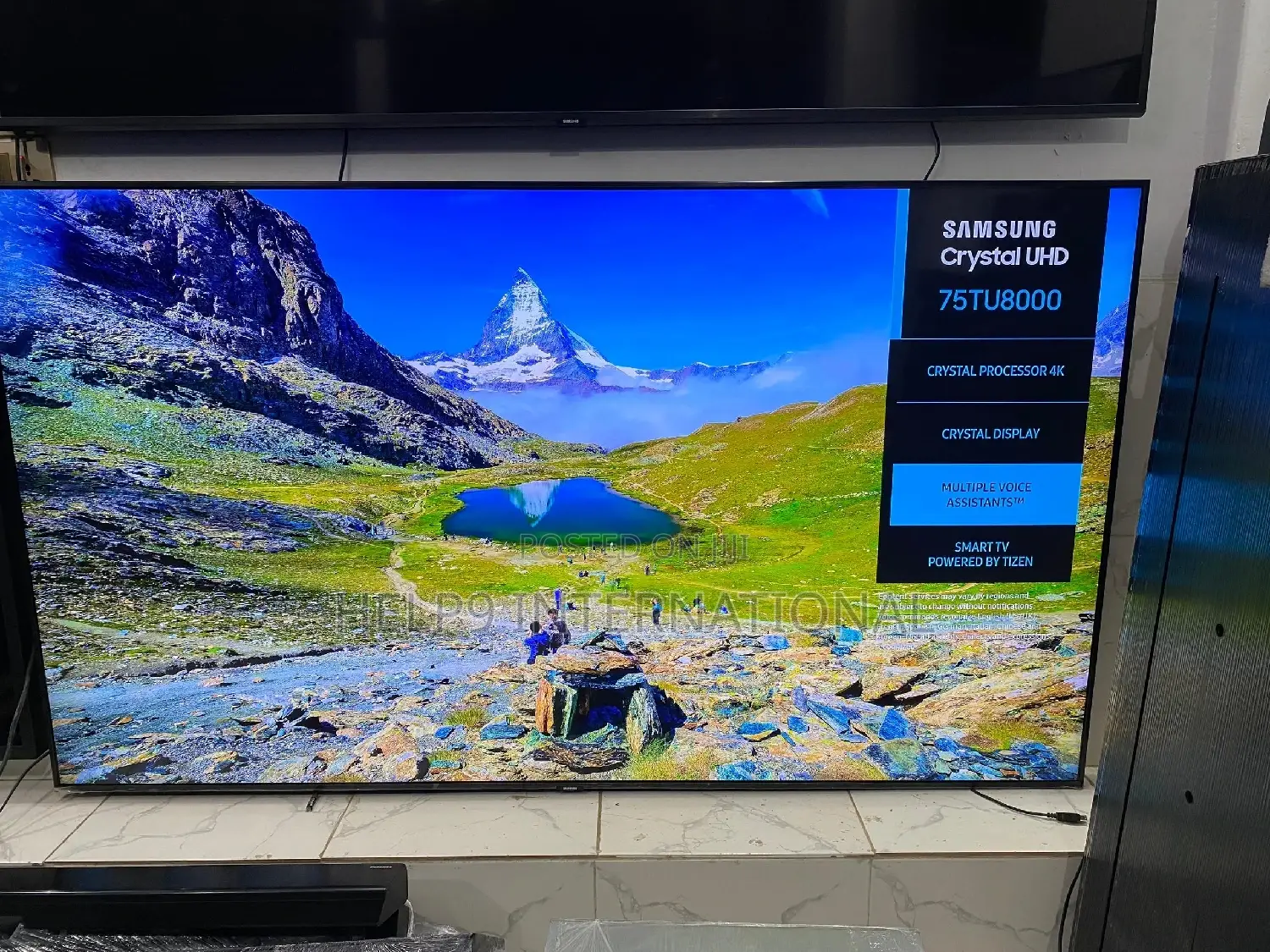 Latest Samsung 75" Crystal Uhd Smart TV With Game Mode