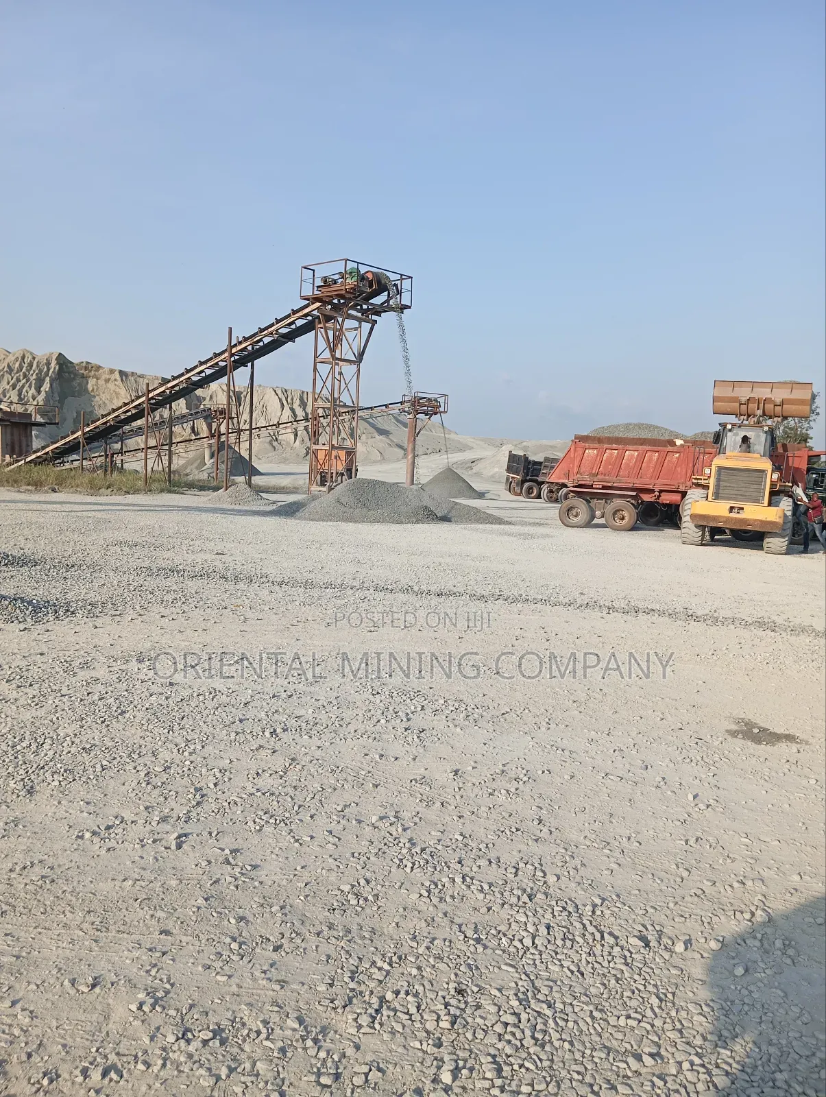 Payment on Delivery Iron Chippings and Granite