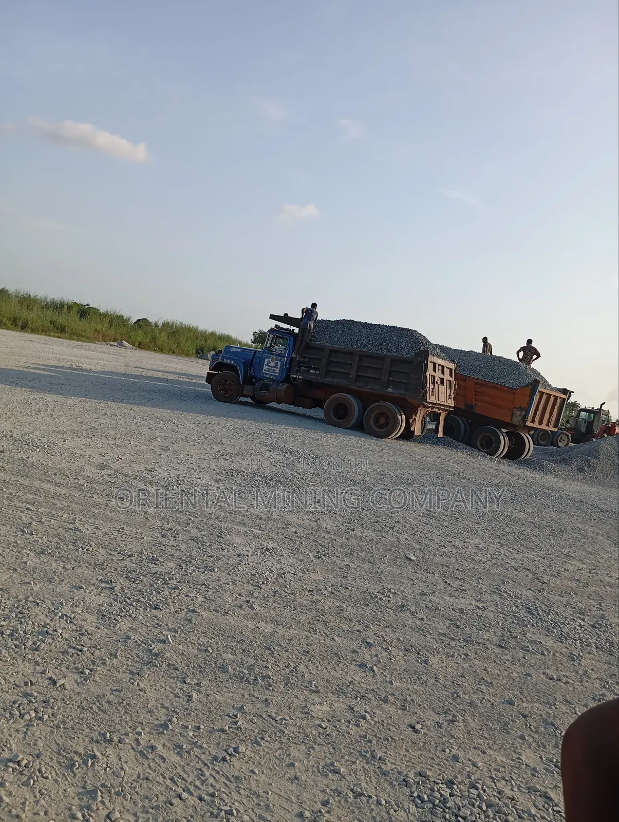 Payment on Delivery Iron Chippings and Granite