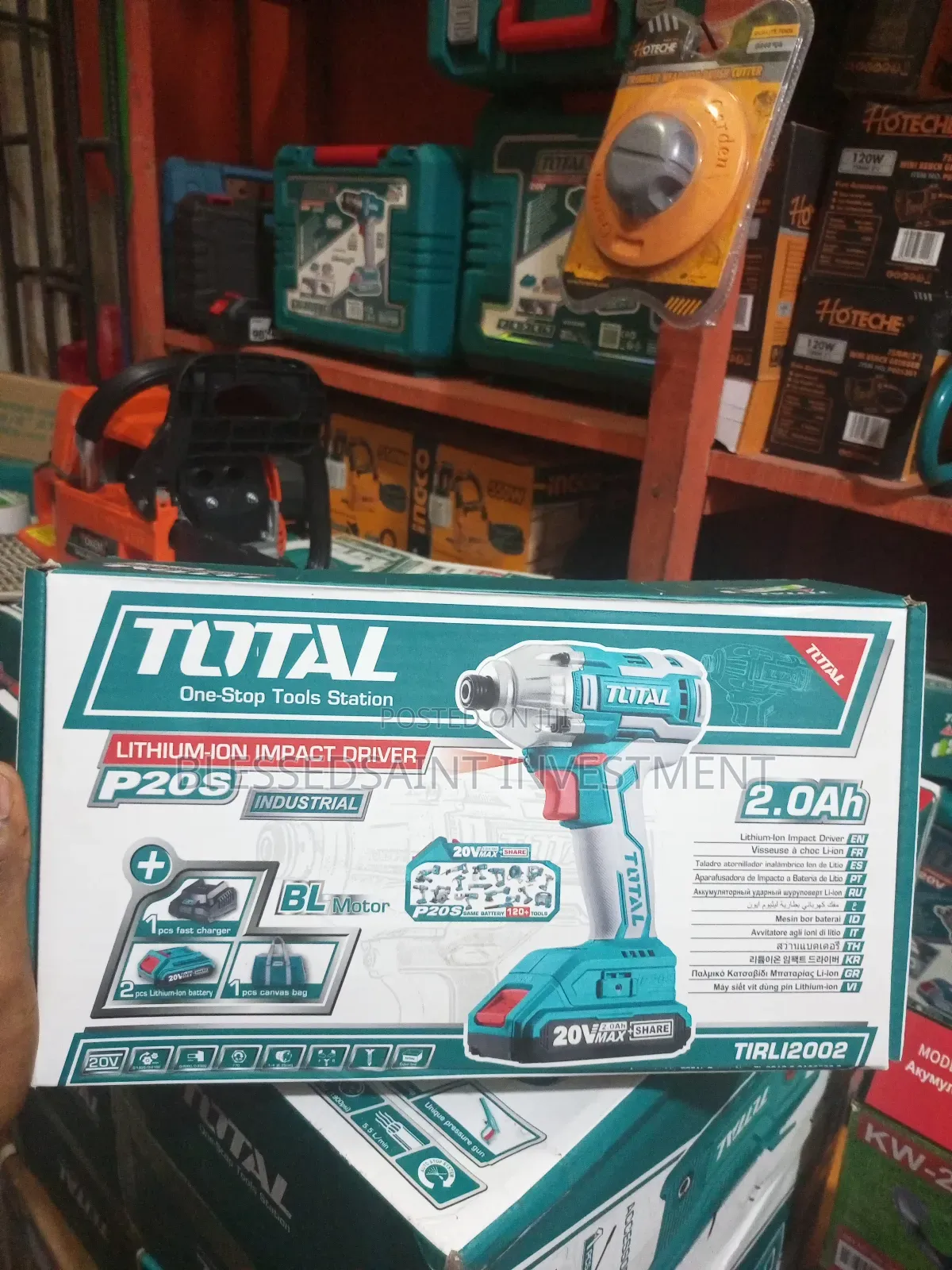 Total Impact Driver 20volts