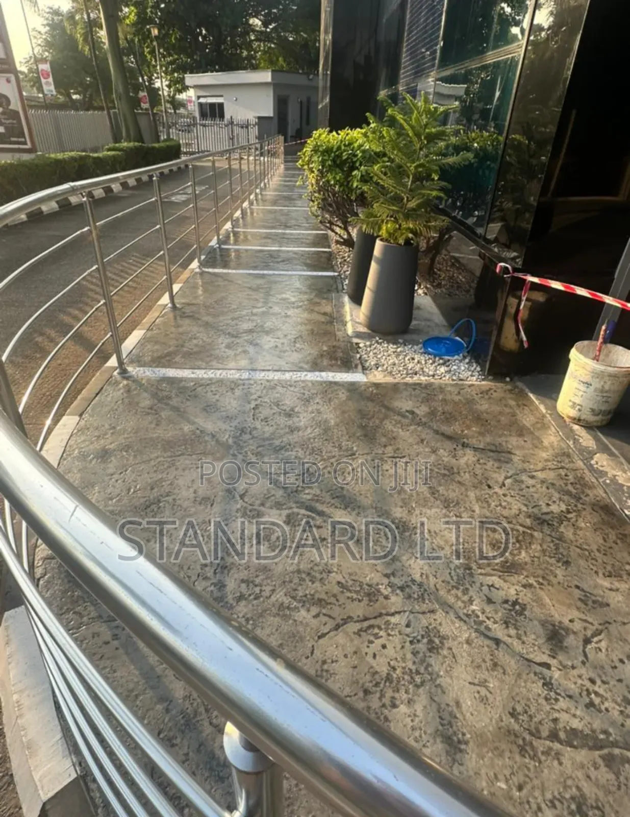 Unique Stamped Concrete Floor