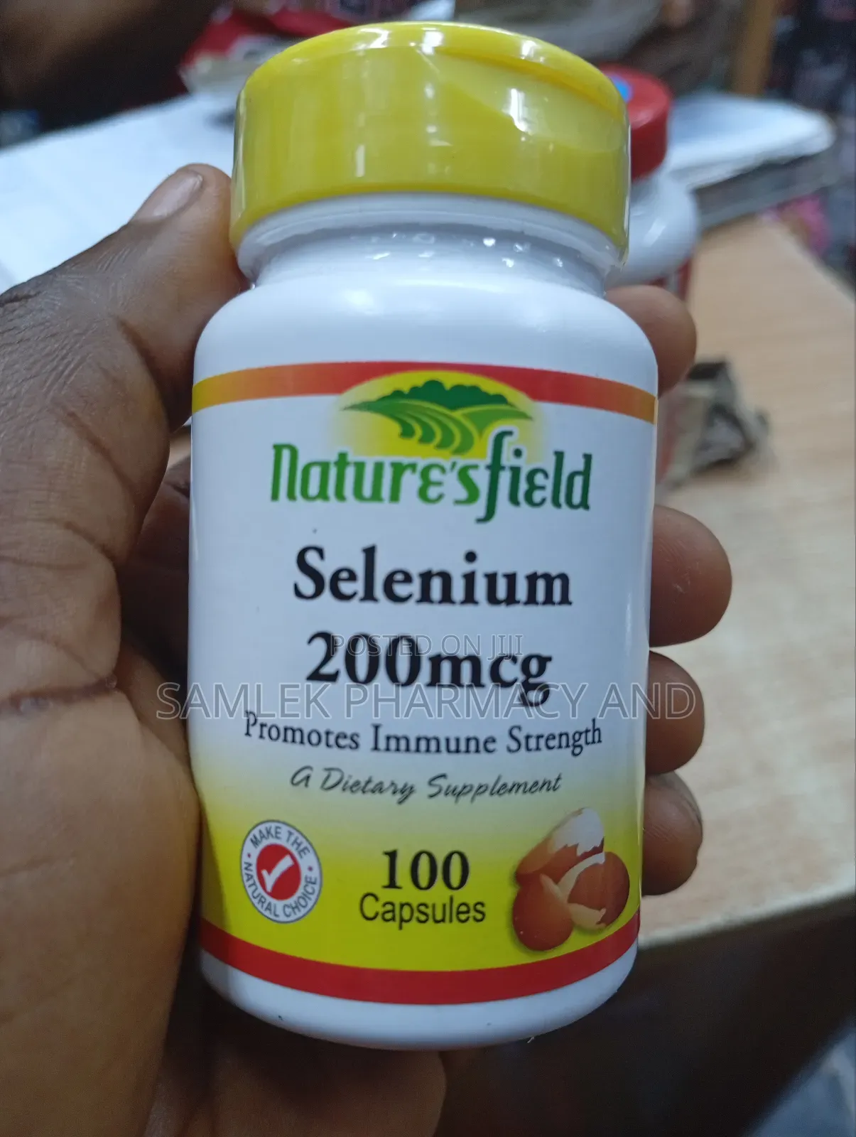 Nature's Field Selenium 200mcg- 100caps