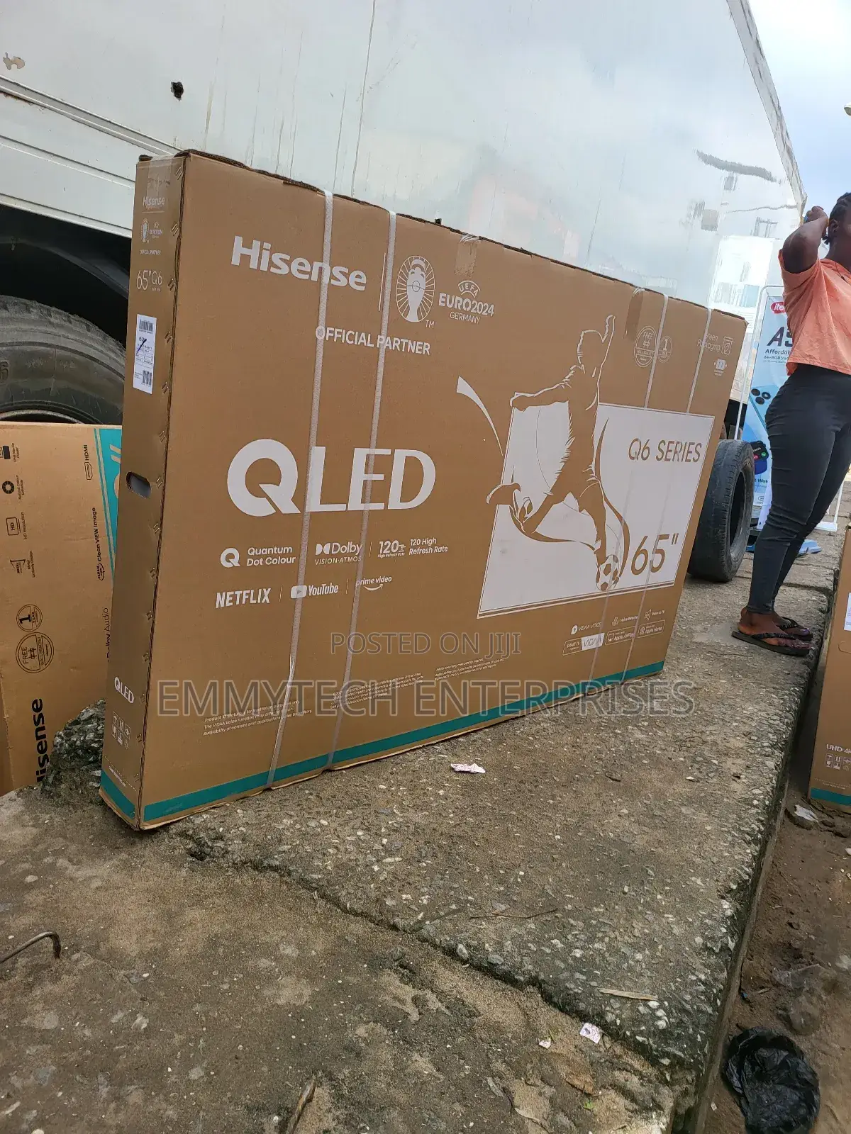 Original Hisense Television Set Qled Nav