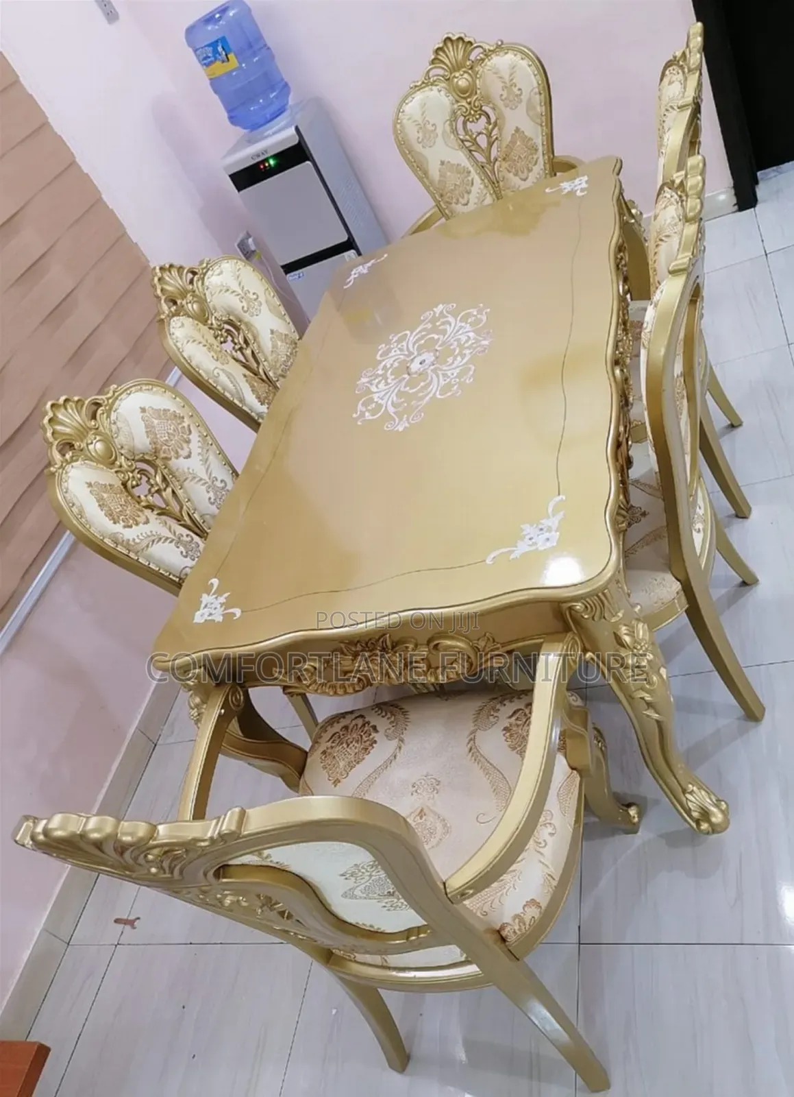 Gold Royal Dining by 6 Seaters