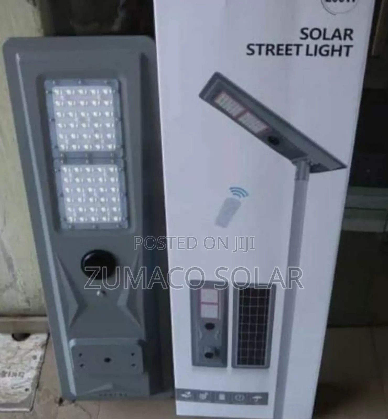 Original 200watts Solar Industrial Street Light