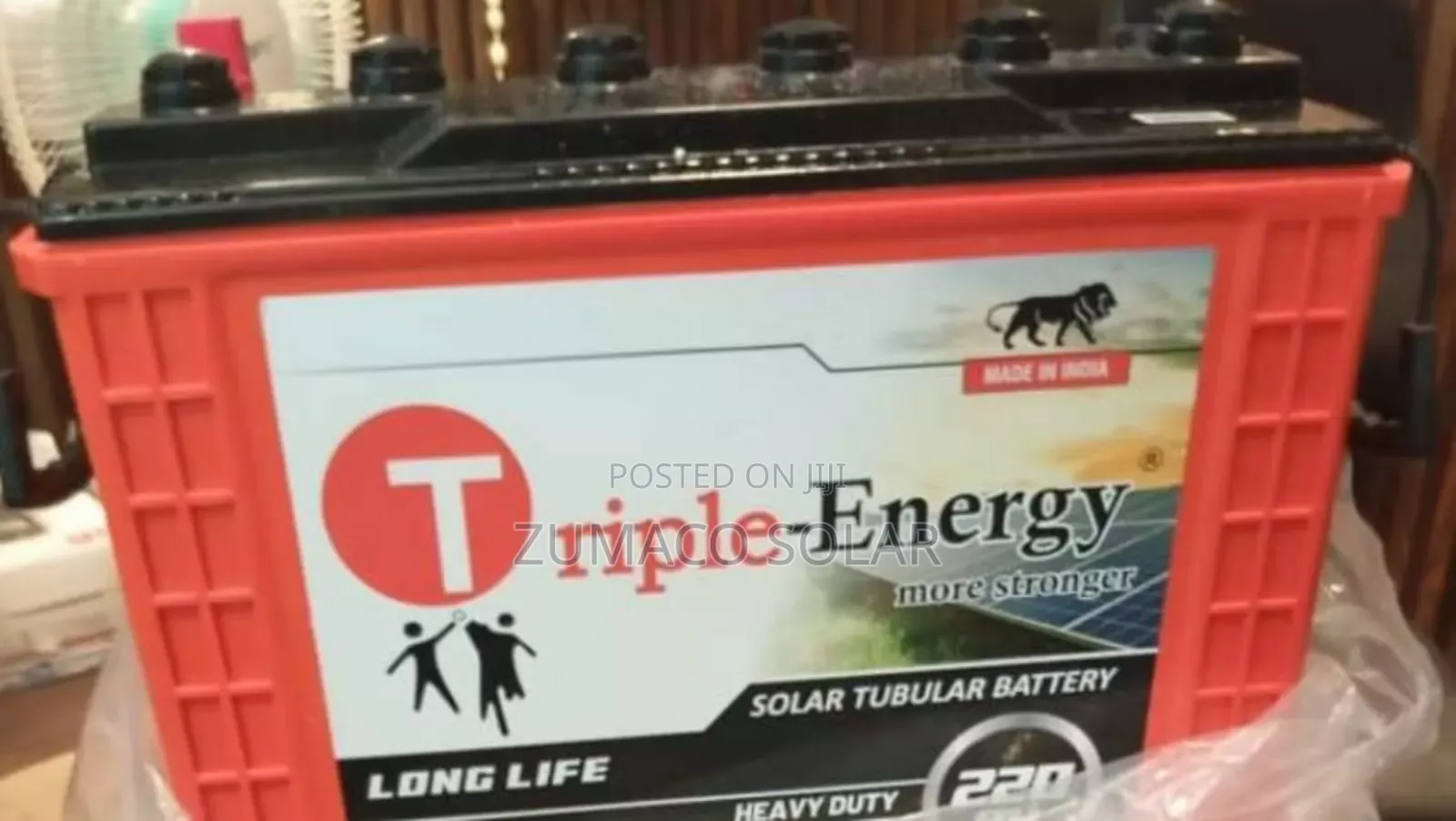 220ah Triple Energy Tubular Battery