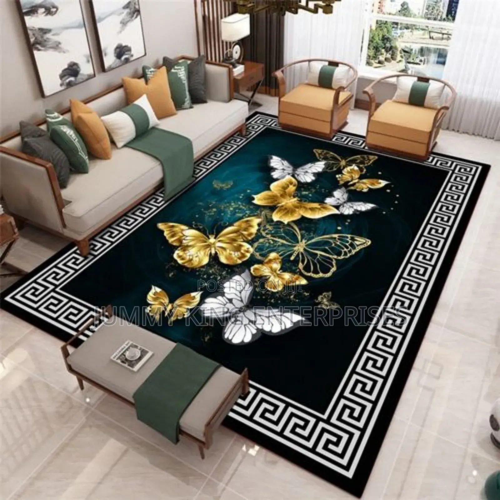 Luxury Style Rug Living Room Carpet . 160cm×320cm