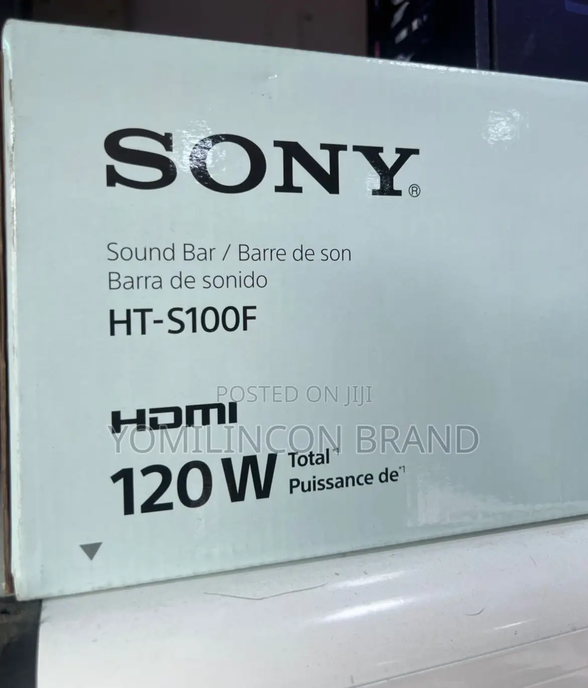 Sony Ht-S100f 2.0 Soundbar With Bluetooth