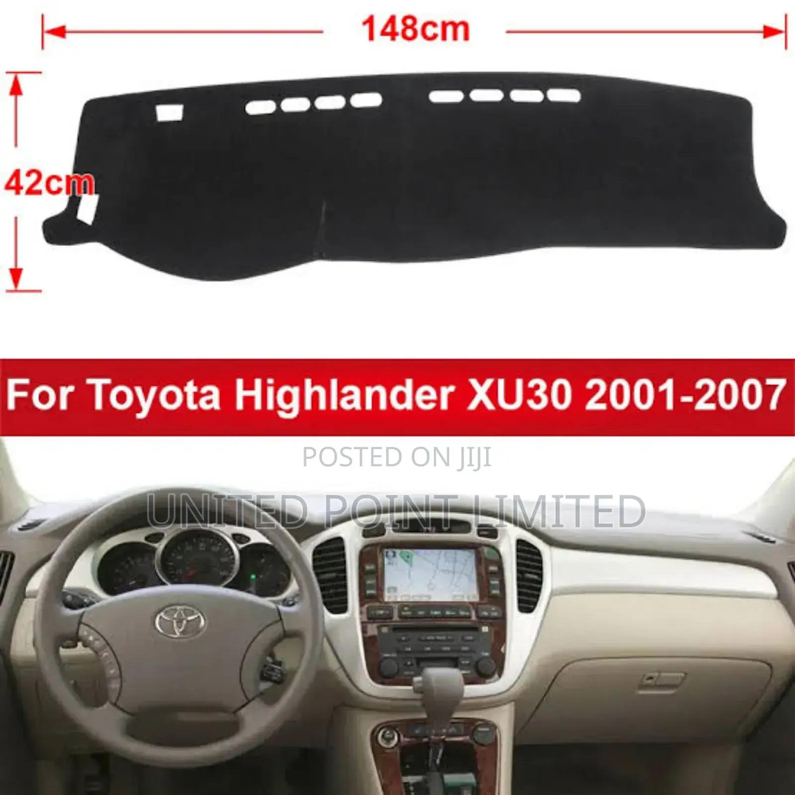 Dashboard Cover for Higherlander First Generation