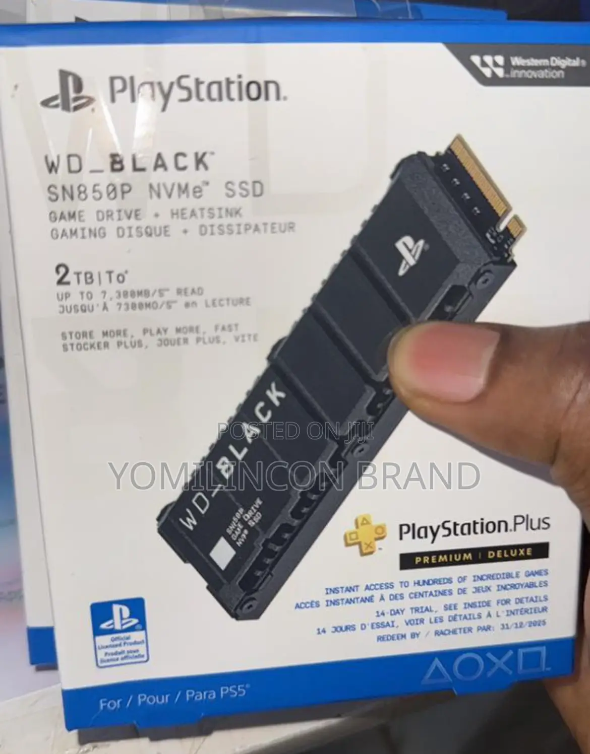 Wd_black 2tb Sn850x Nvme Internal Gaming SSD