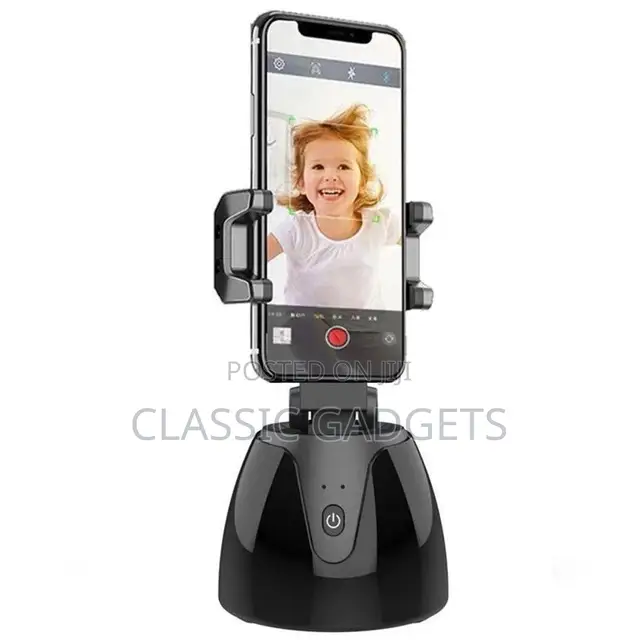 Q1 Automatic 360 Degree Rotation Phone Tracking Holder