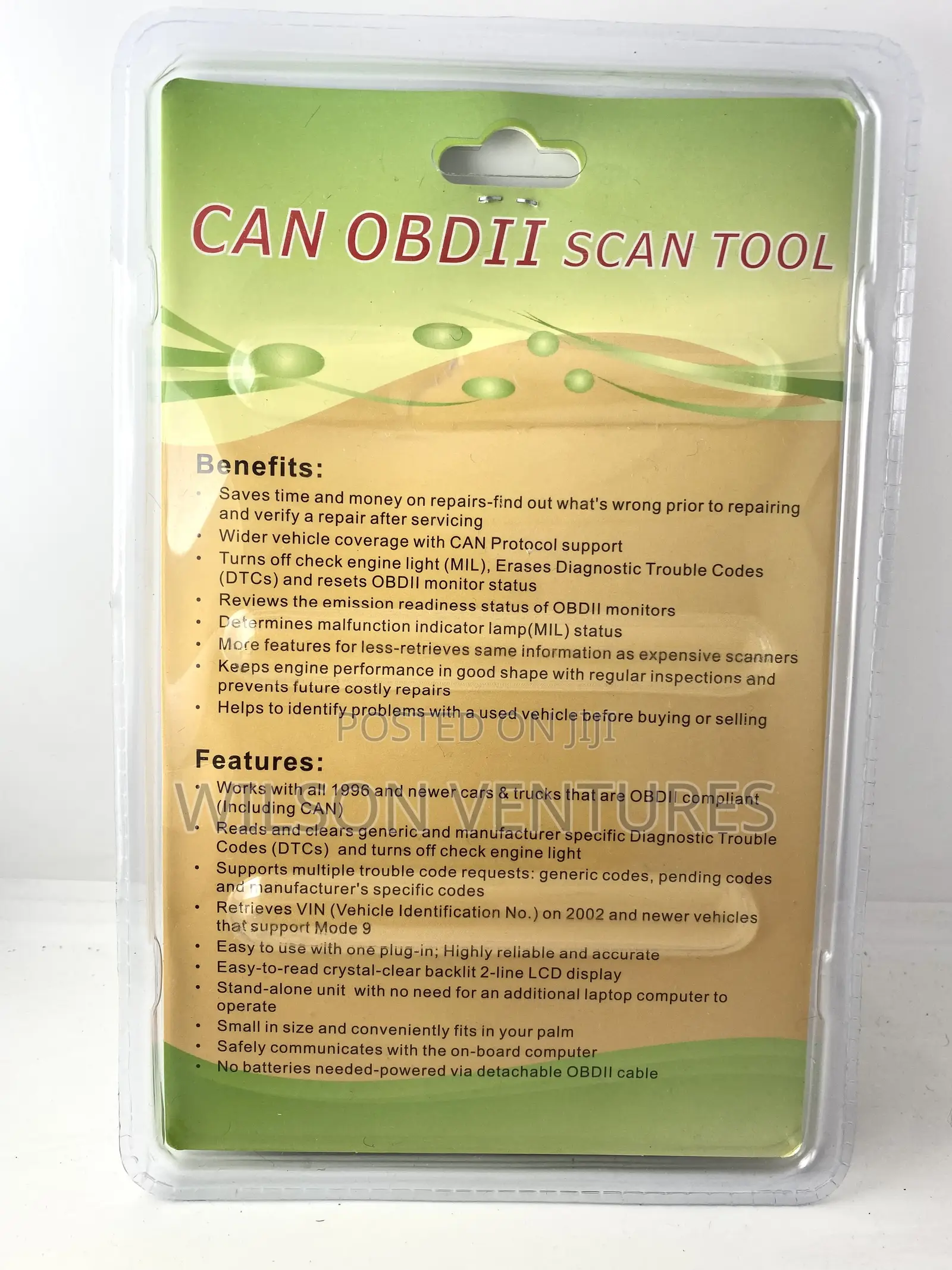 Car CAN OBD 2 Scan Tool