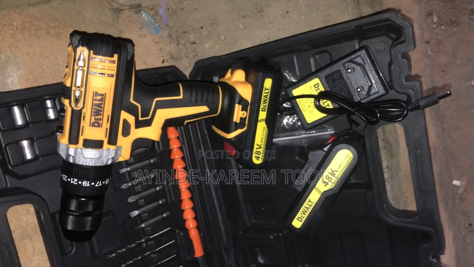 48V Screw Driver Machine SDS Chuck 2.0ah Battery