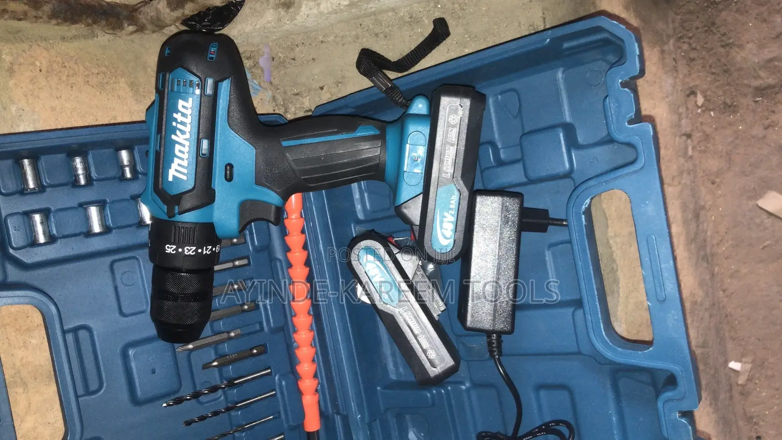 48V Screw Driver Machine SDS Chuck 2.0ah Battery