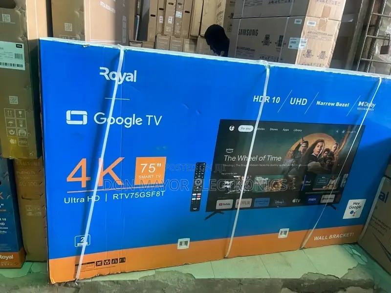 Royal 75inch Goggle Uhd Tv(Rtv75gsf8t)
