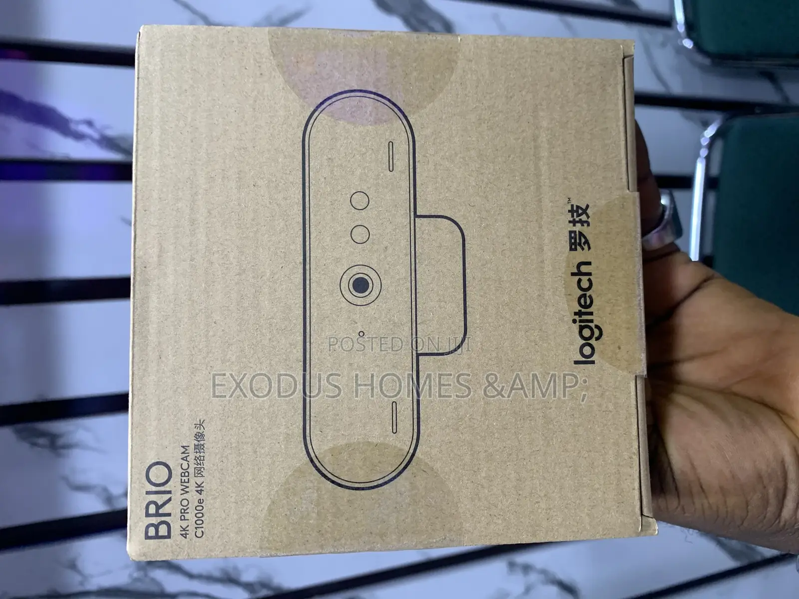Logitech Brio Pro Webcam C1000e.