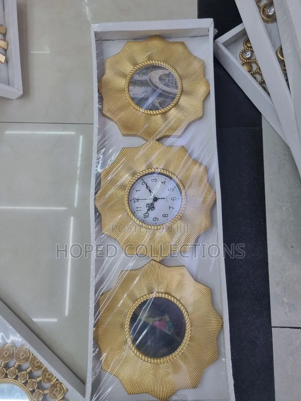 3in1 Home Decor Wall Clock
