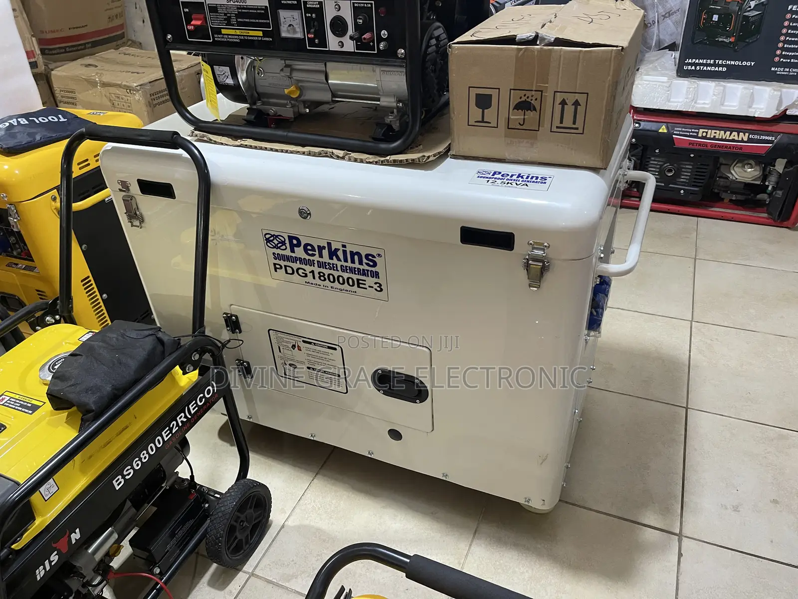 12.5kva Perkins Soundproof Generator