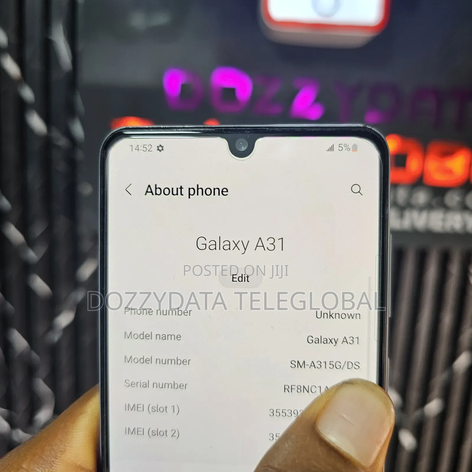 Samsung Galaxy A31 128 GB White