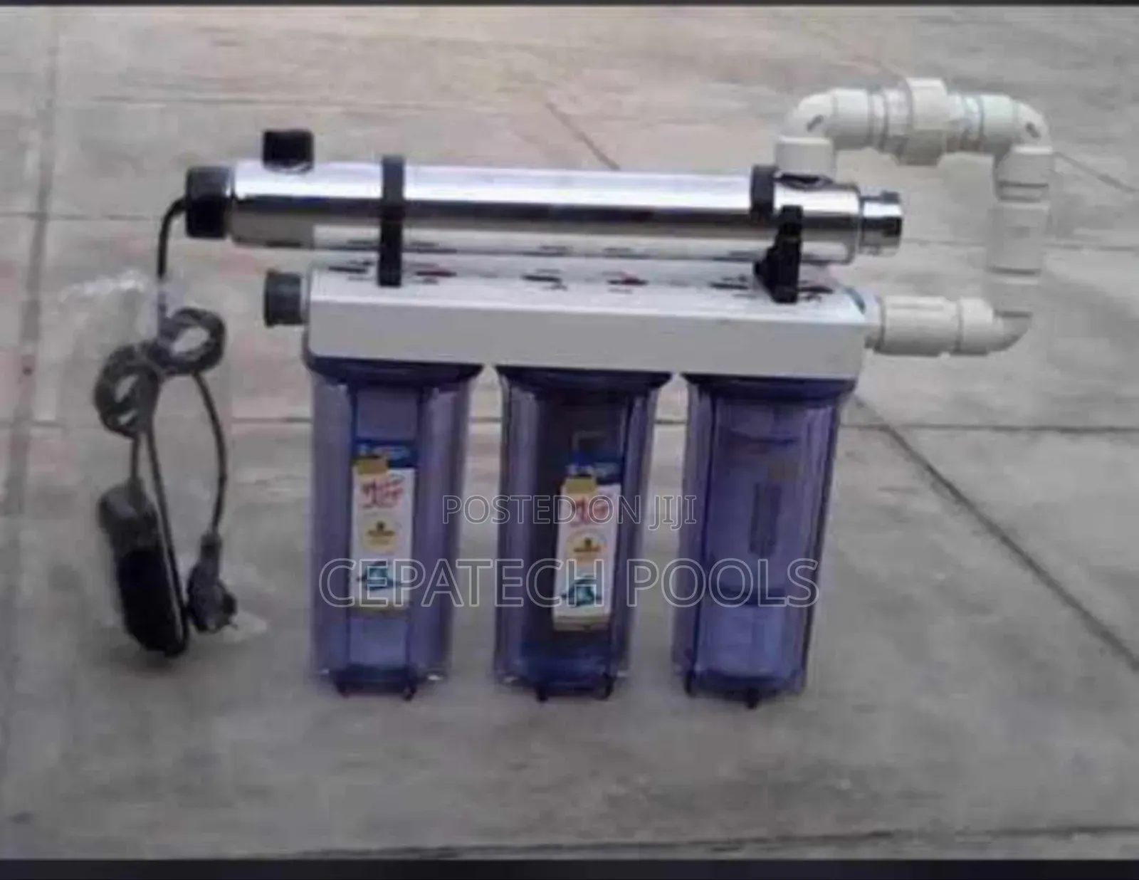 3-in-1 Water Filter With Uv Light