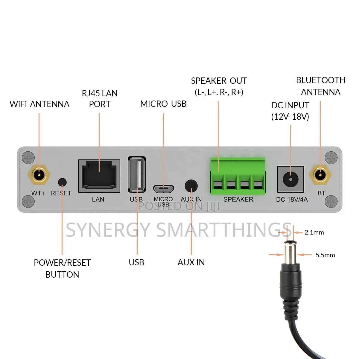 Arylic A30+ Wifi Bluetooth 5.0 Mini Stereo Amp