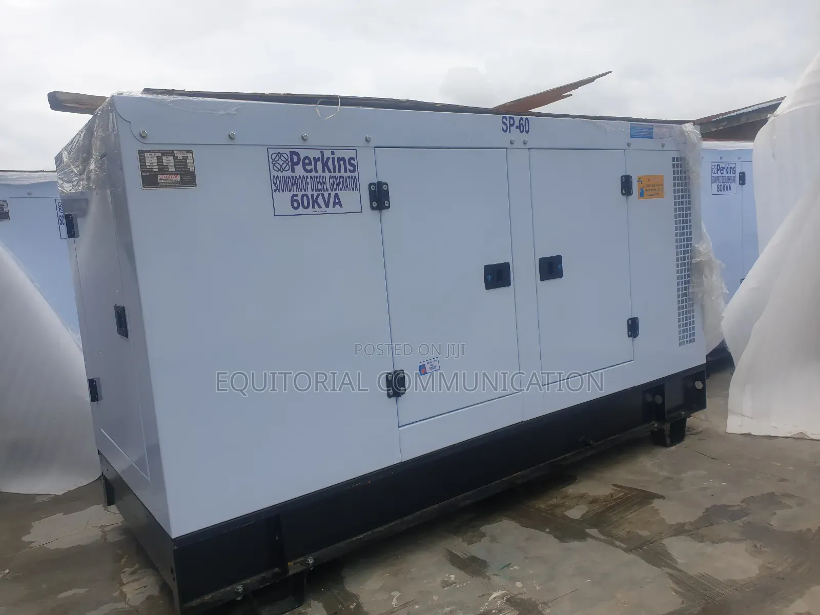 Perkins Soundproof Canopy 60kva Diesel Generator