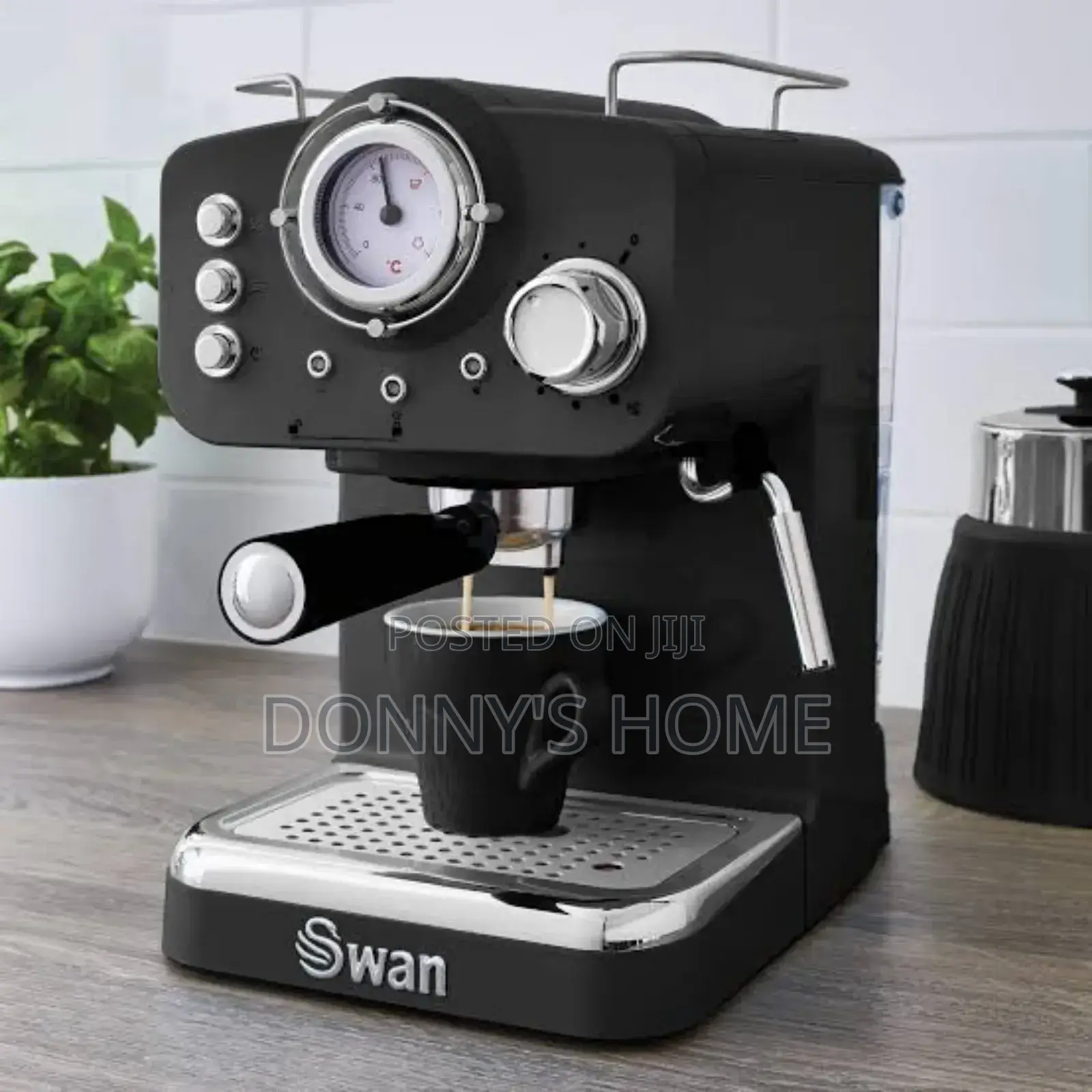 Swan Retro Espresso Coffee Machine