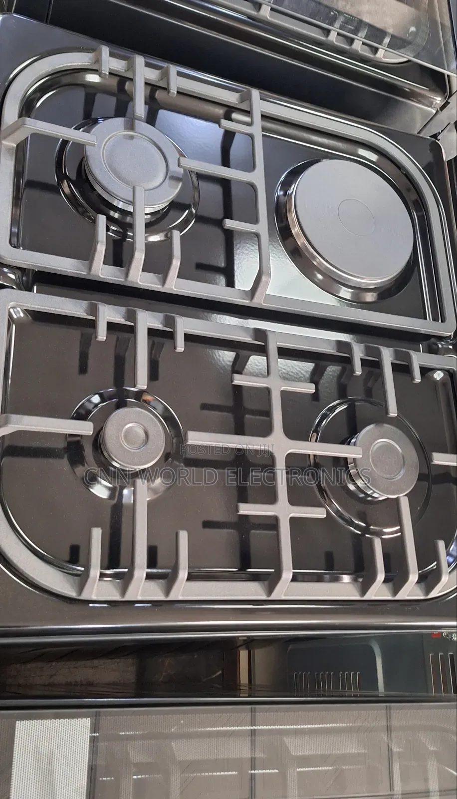 New Phiima 60cm Standing Gas Cooker 3 Burners 1electric Oven