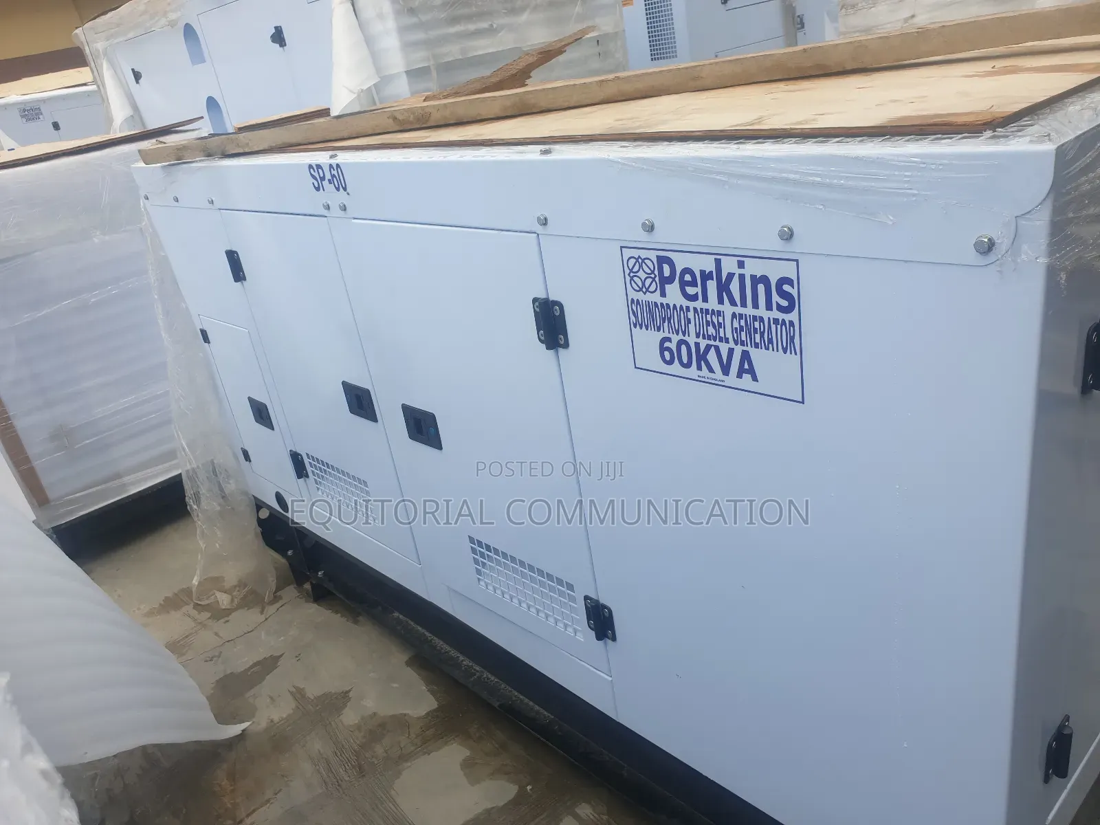 60kva Perkins Soundproof Generator- Lockable Control Panel