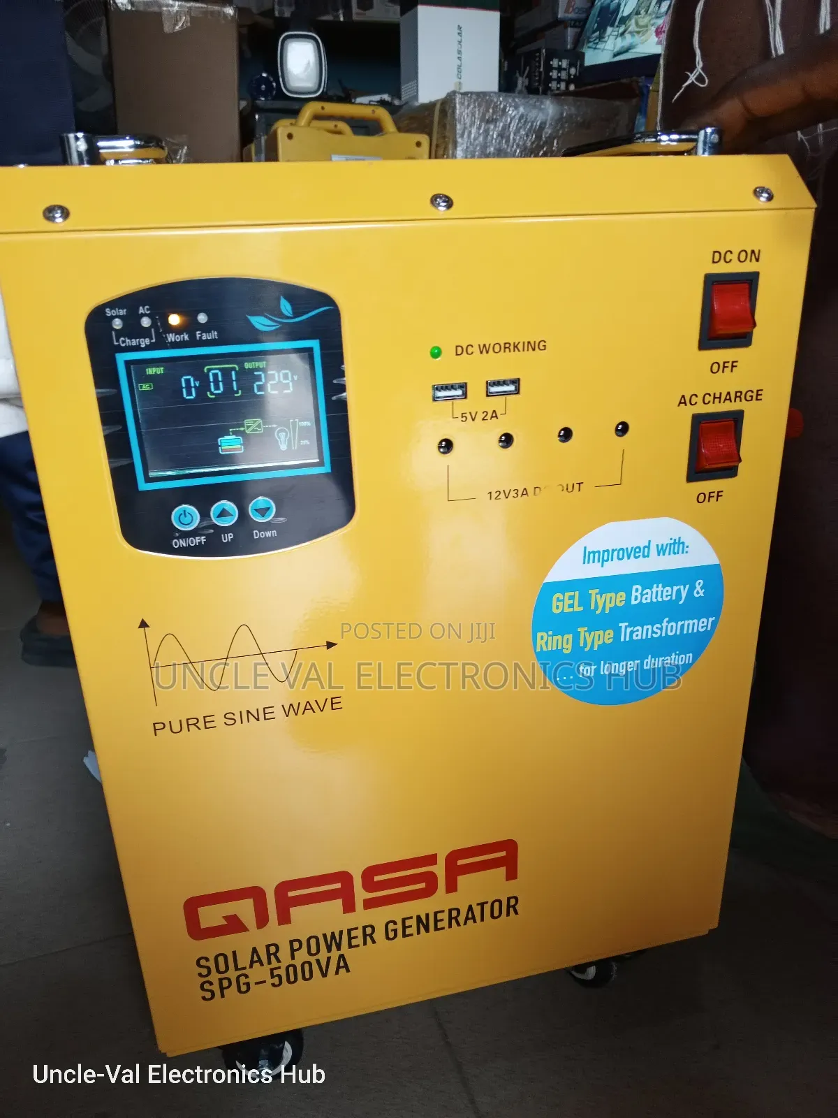 Qasa Solar Generator (Spg500va)