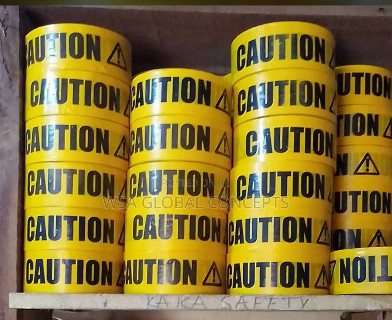 500m Yellow Caution Tape