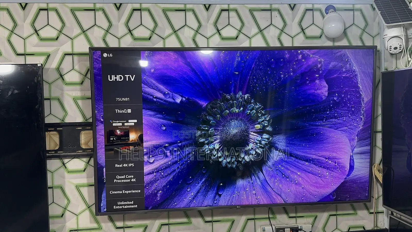 LG Super Ultra HD 75” Smart Tv With Quad Core Processor