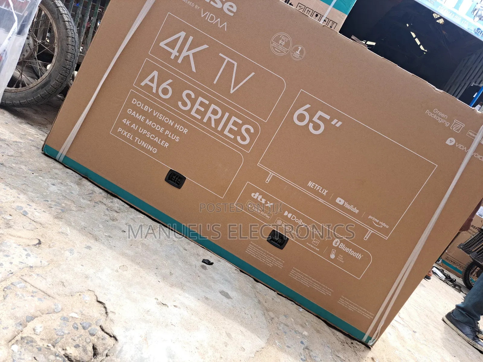 2024 Model Hisense Smart 65inche Tv