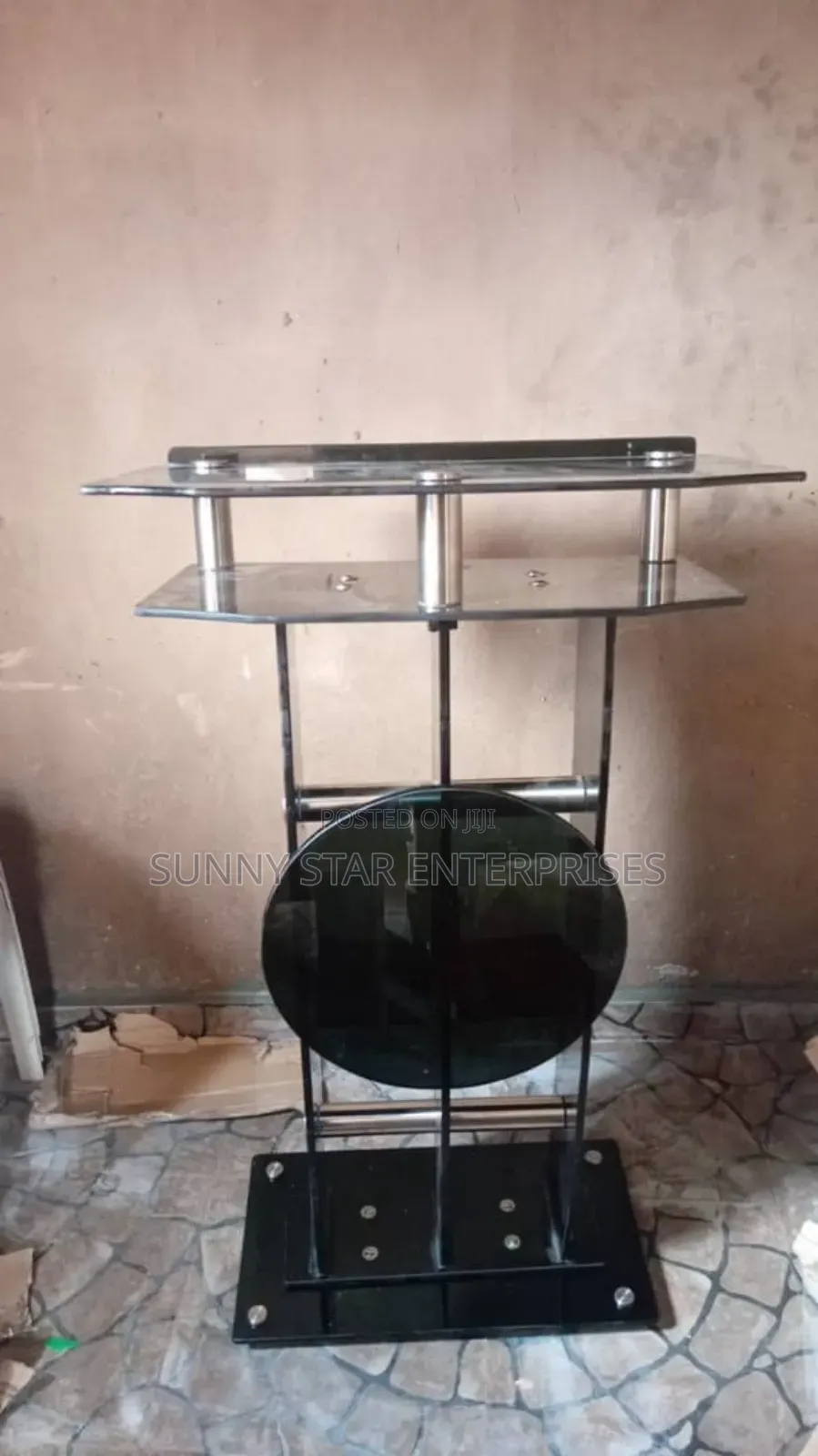 High Quality Thick Glass Pulpit for Church