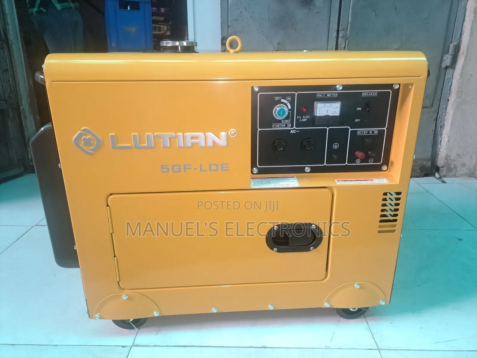10kva Lutian Diesel Soundproof Generator 100% Copper Coil