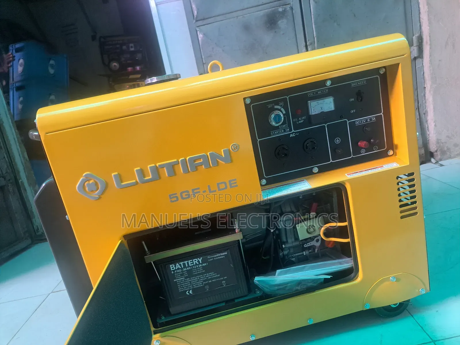 Brand New 10kva Soundproof Diesel Generator Lutian