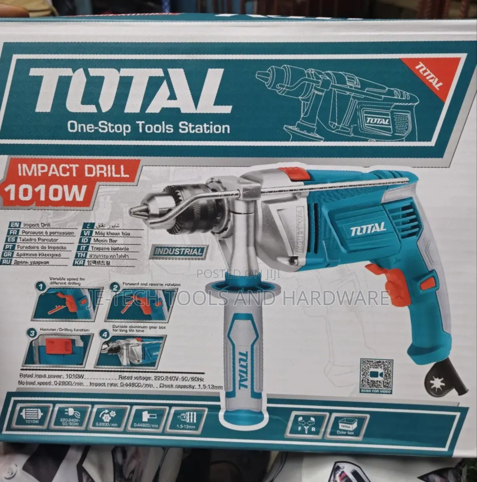 Total Impact Drill 1010W