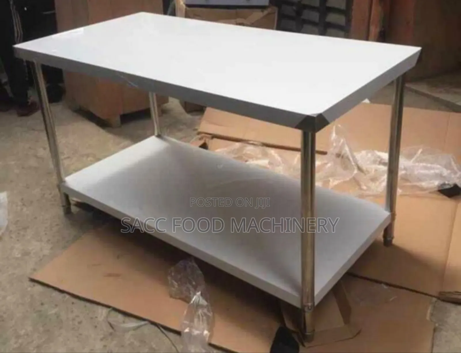 5ft Stainless Steel Working Table (Wide 80cm)