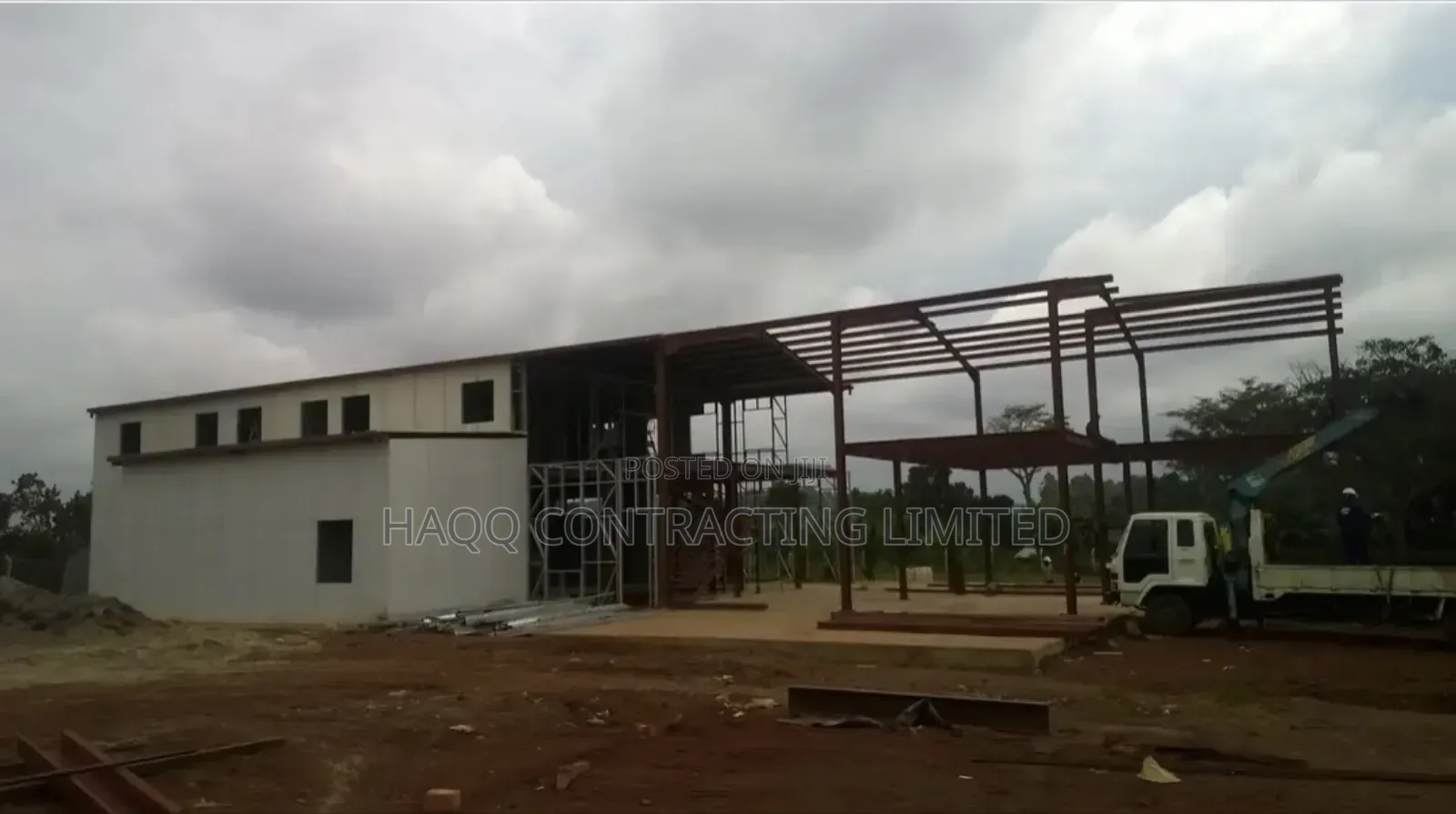 Warehouse Structural Construction; Welding and Fabrication