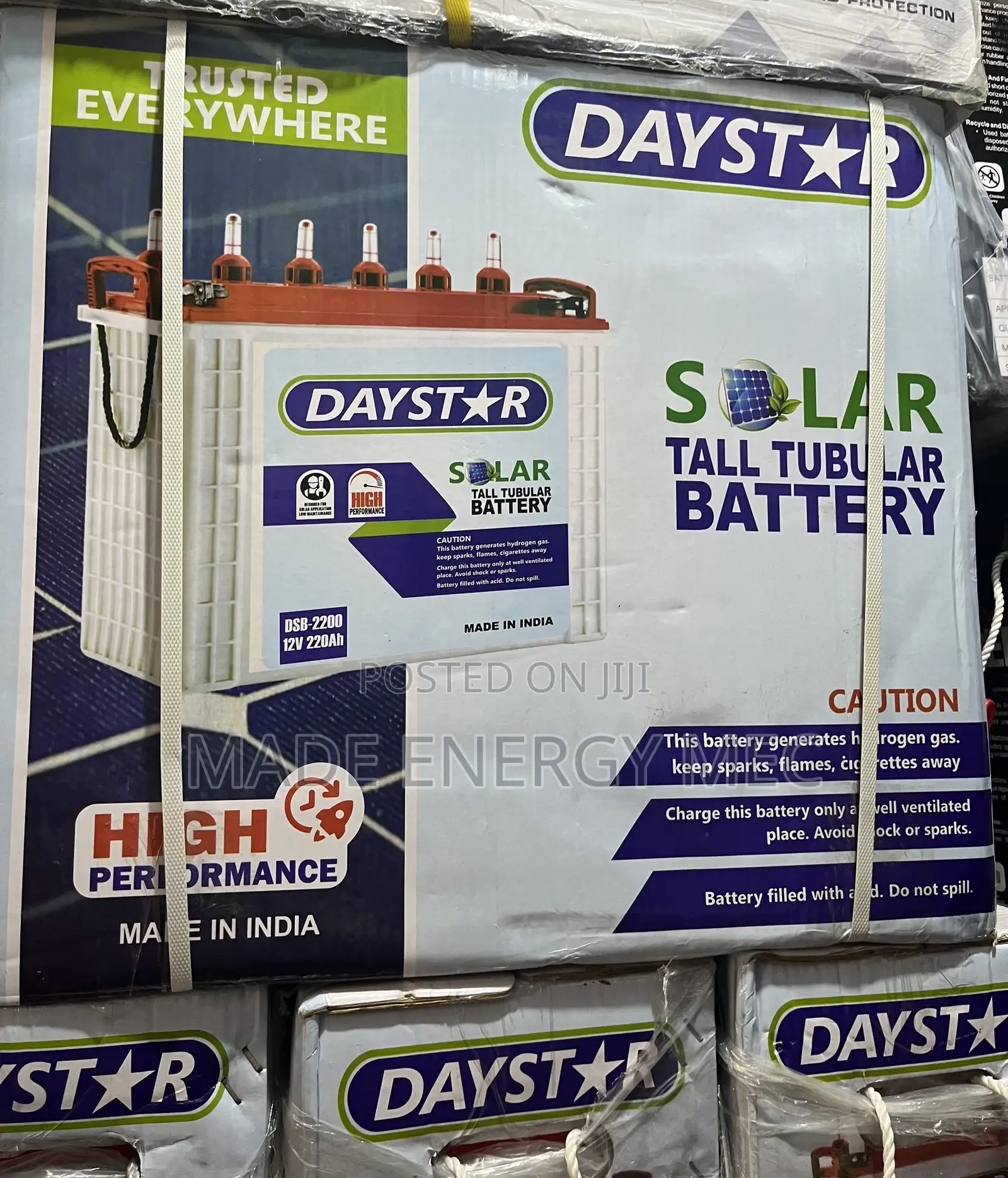 Daystar Tubular Battery 220ah