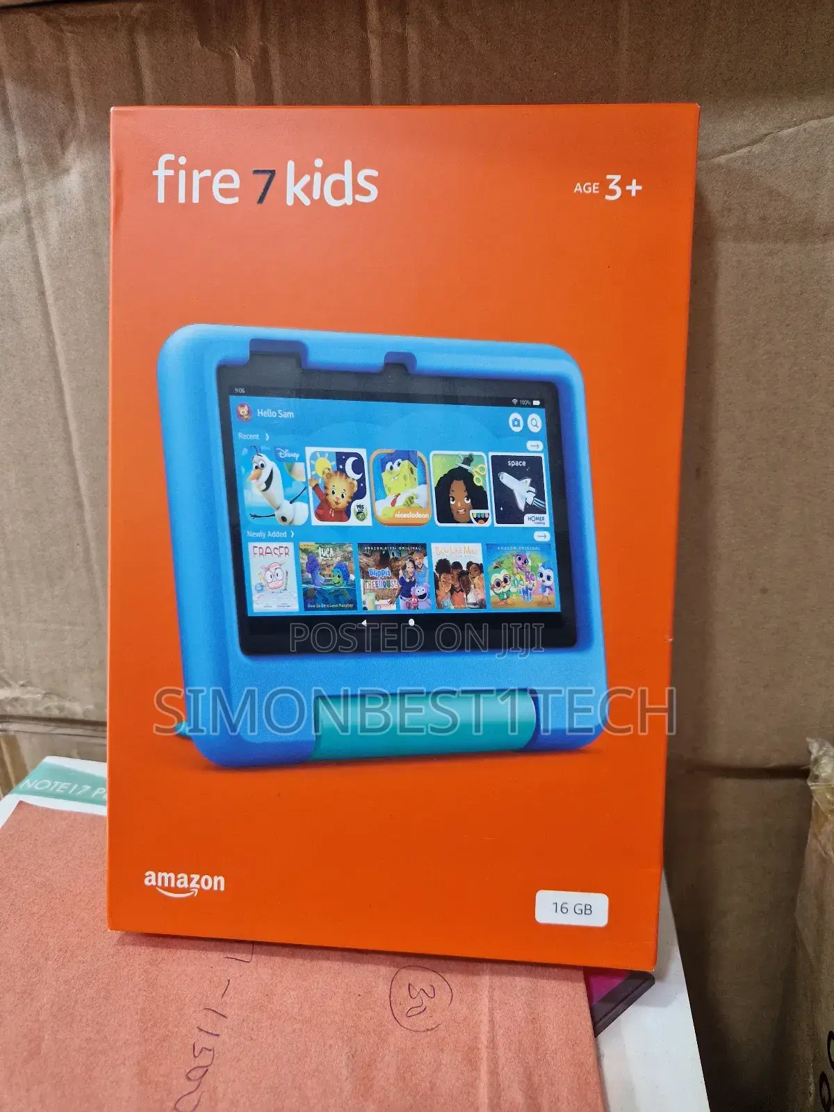 New Amazon Fire 7 Kids Edition 2022 16 GB Blue