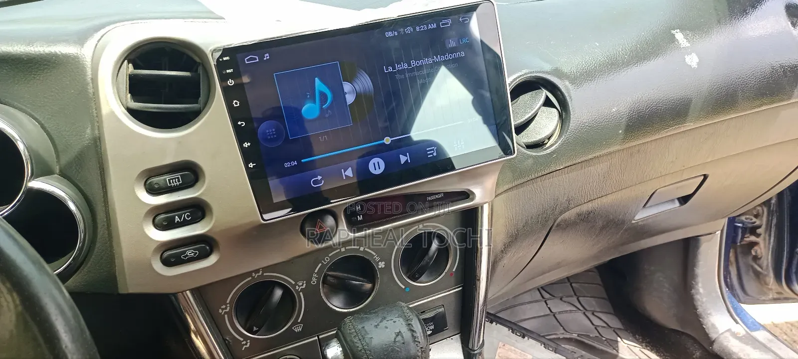 Toyota Matrix Android 2002 to 2006