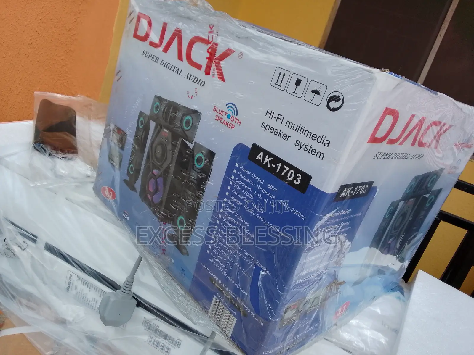 Superior Audio Clarity / Hi-Fi Multimedia Speaker Djack