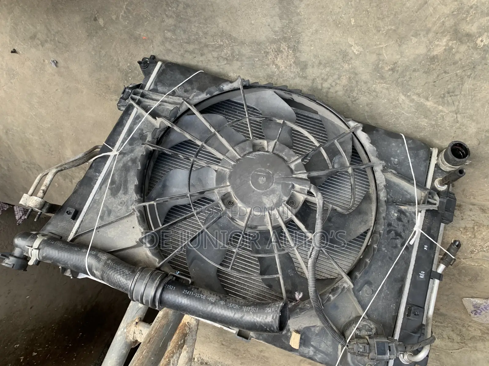 Complete Radiator With Fan for Hyundai Sonata 2012 Model