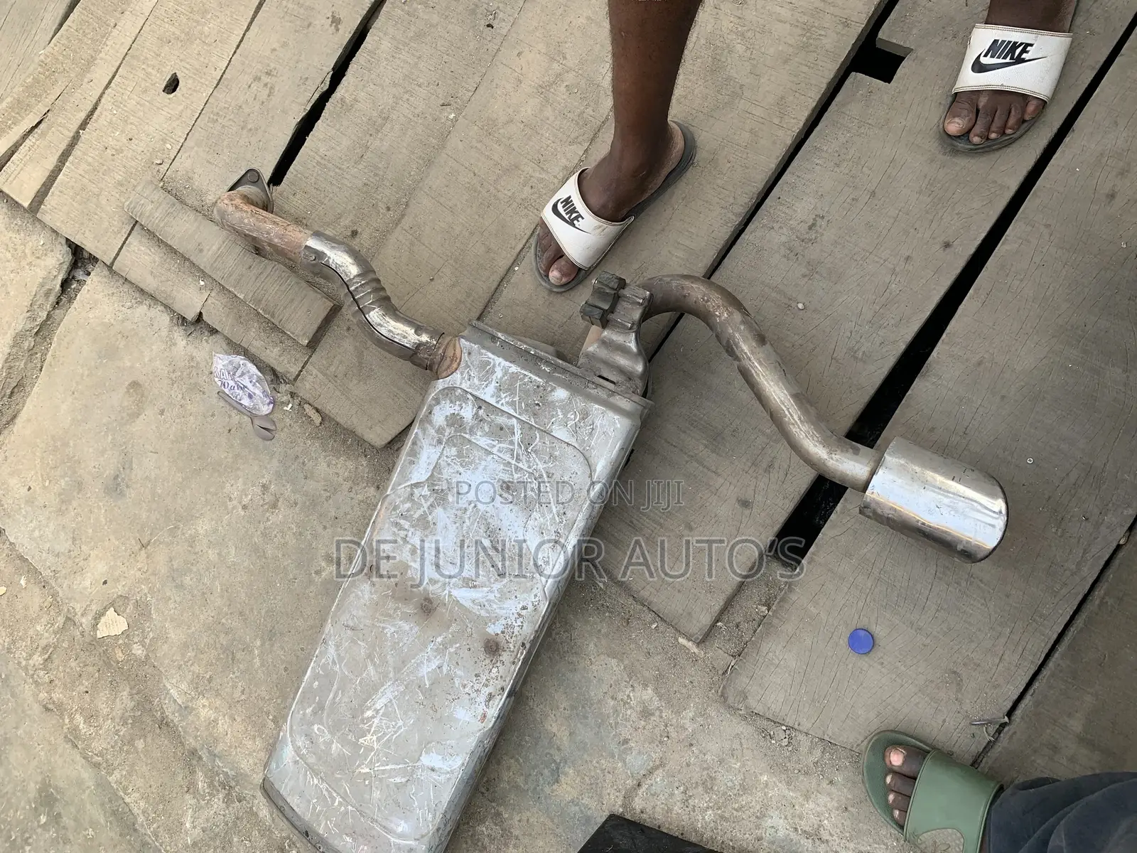 Exhaust Back Muffler Pot for Hyundai S-Coupe 2015-18 Model