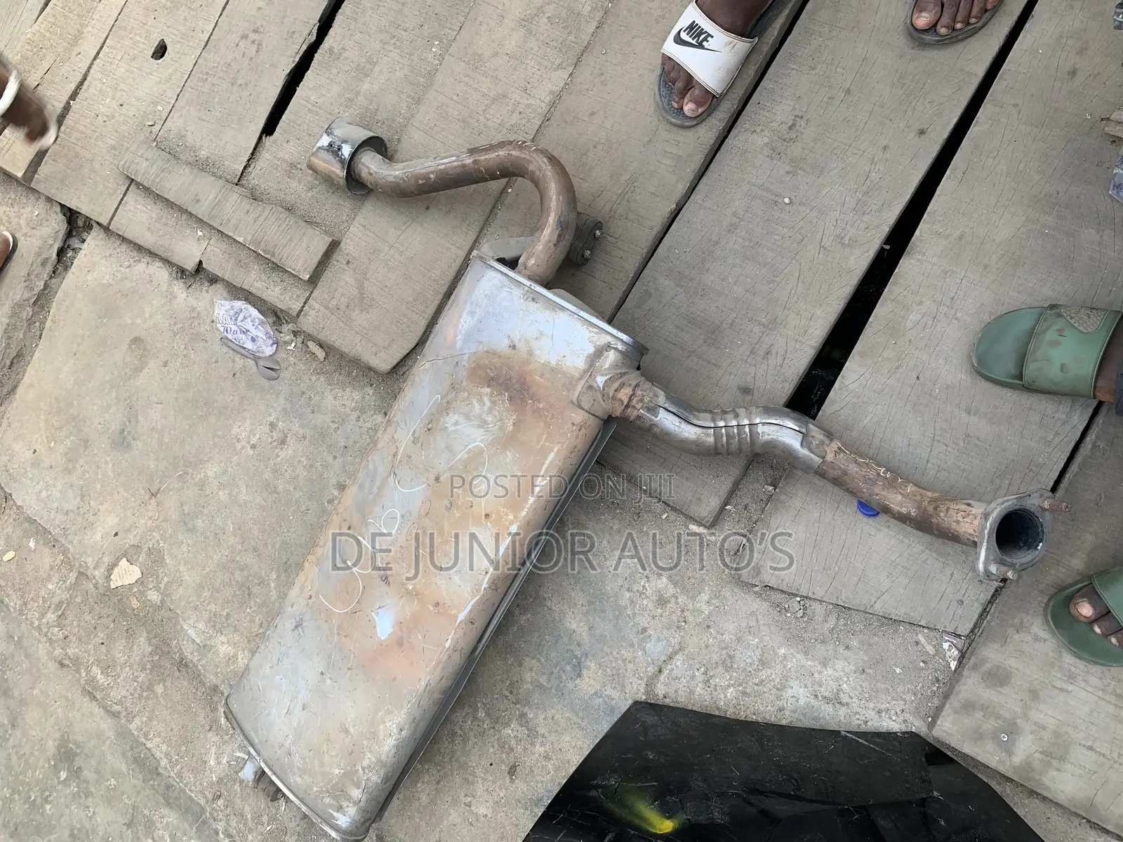 Exhaust Back Muffler Pot for Hyundai S-Coupe 2015-18 Model