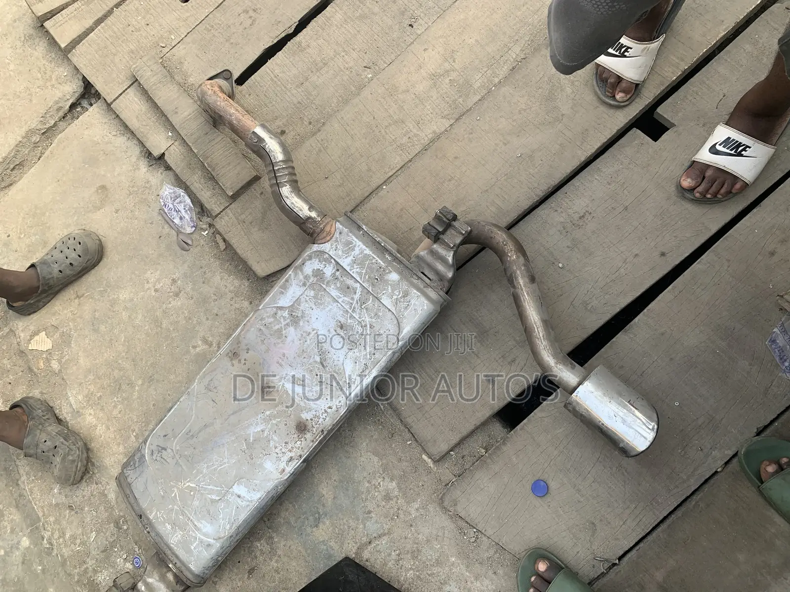 Exhaust Back Muffler Pot for Hyundai S-Coupe 2015-18 Model