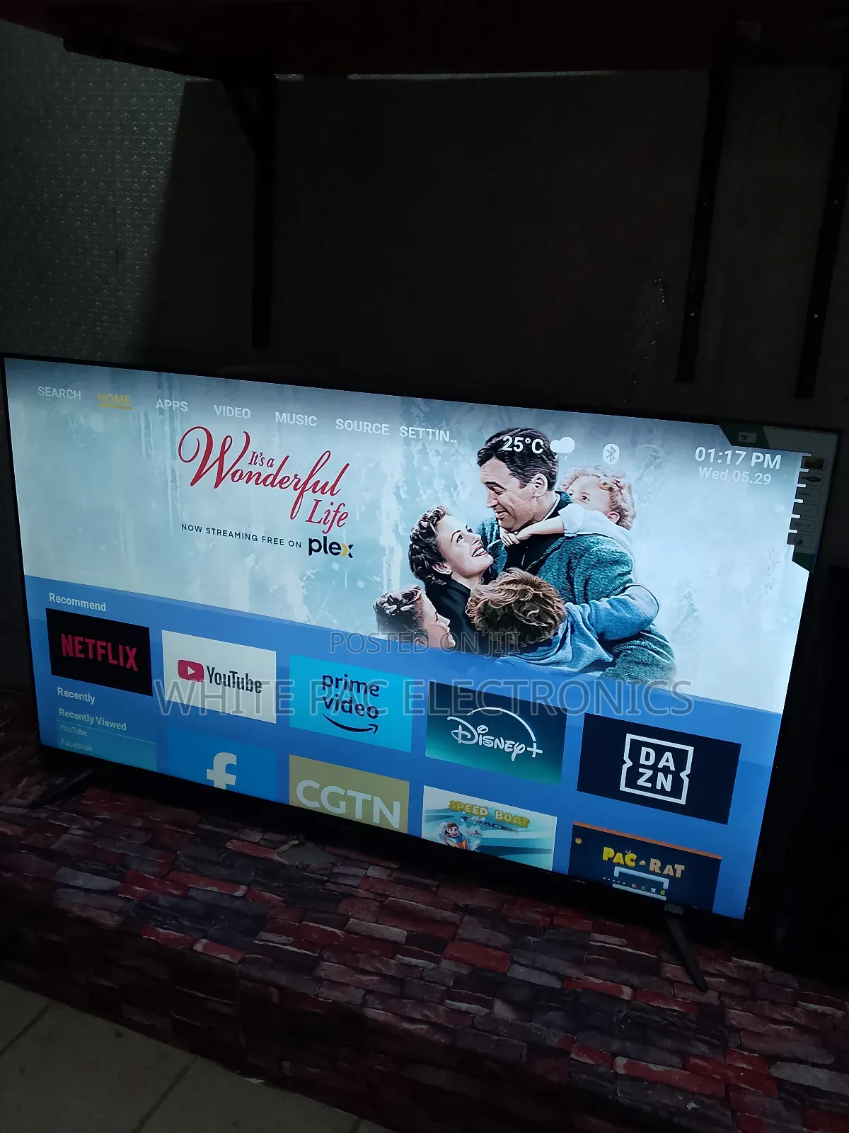 2025> New Hisense 65''inch Uhd Smart Flameless Tv Play Store