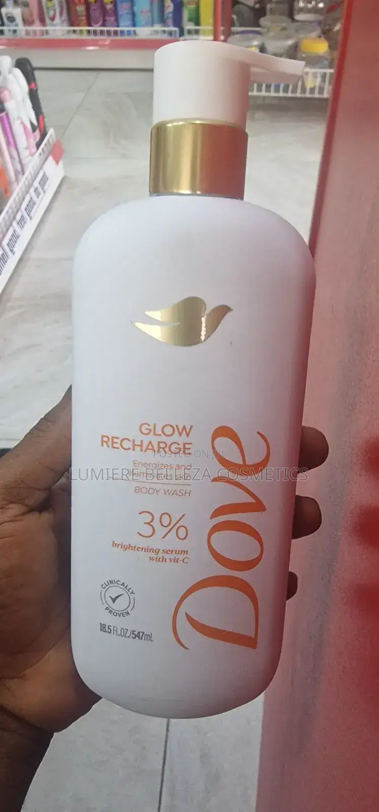 Dove Glow Recharge Body Wash